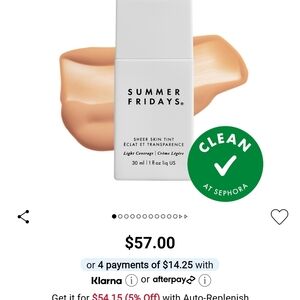 Summer Fridays Sheer Skin Tint - Shade 2.5